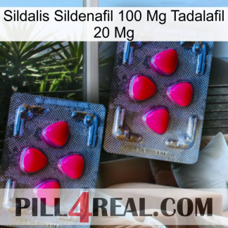 Sildalis Sildenafil 100Mg Tadalafil 20Mg 14